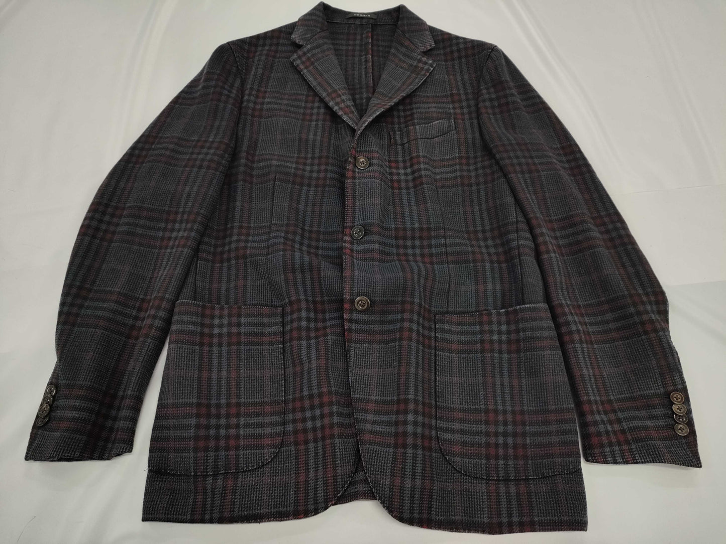 BOGLIOLI Wool Check Jacket