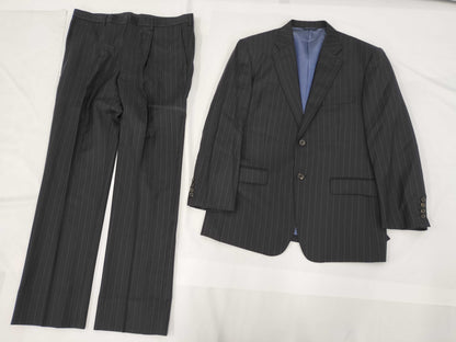 Zegna Trofeo Stripe Suit Set in Black Other Apparel