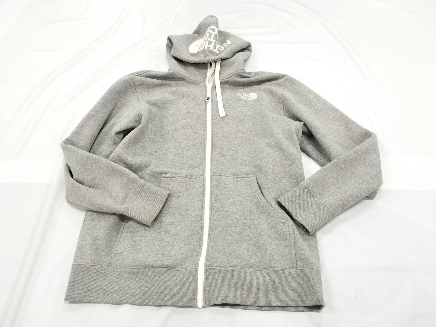 The North Face Zip Hoodie Gray Top
