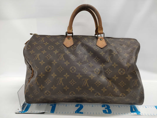 LOUIS VUITTON Monogram M41107 Speedy 35 Boston Bag