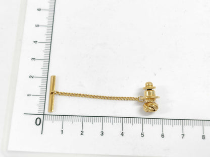 Dunhill Gold Cufflinks Tie Clip/Cufflinks