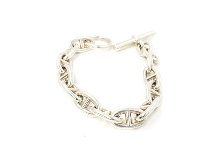 HERMES Chaine GM 13-link SV925 72.9g Bracelet/Bangle