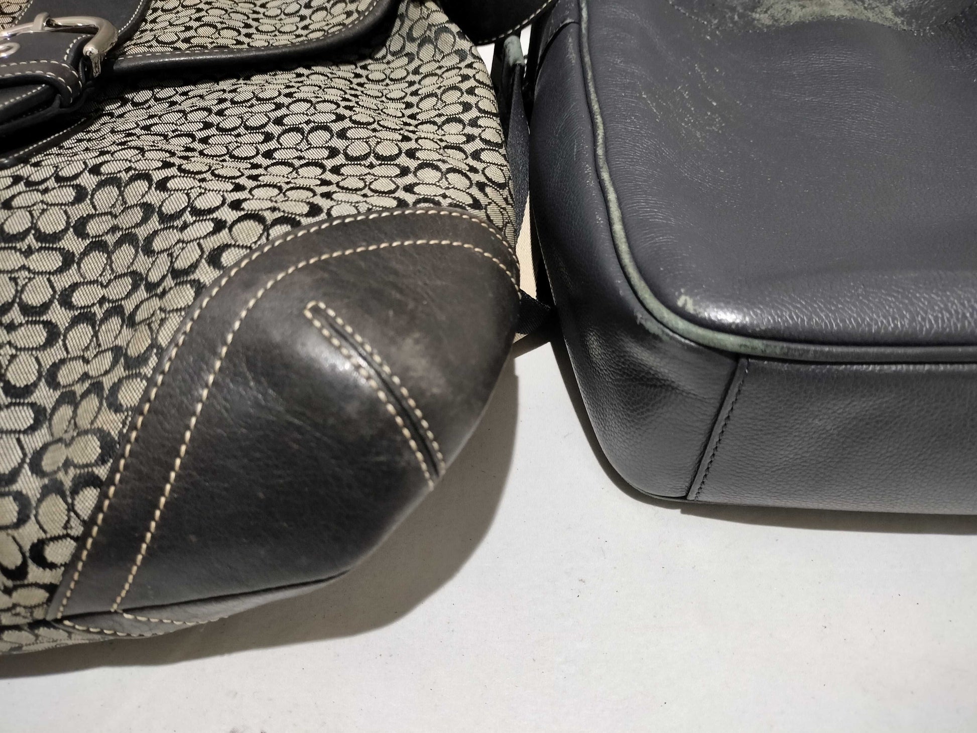 COACH Signature Coach F3K-6377/H05K? 1487/F54782 3-Piece Shoulder Bag Set