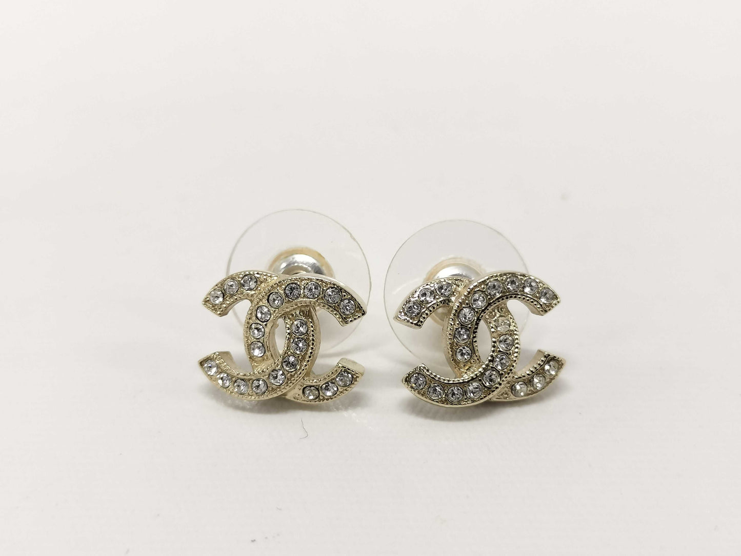 CHANEL Rhinestone Earrings F18 Earrings