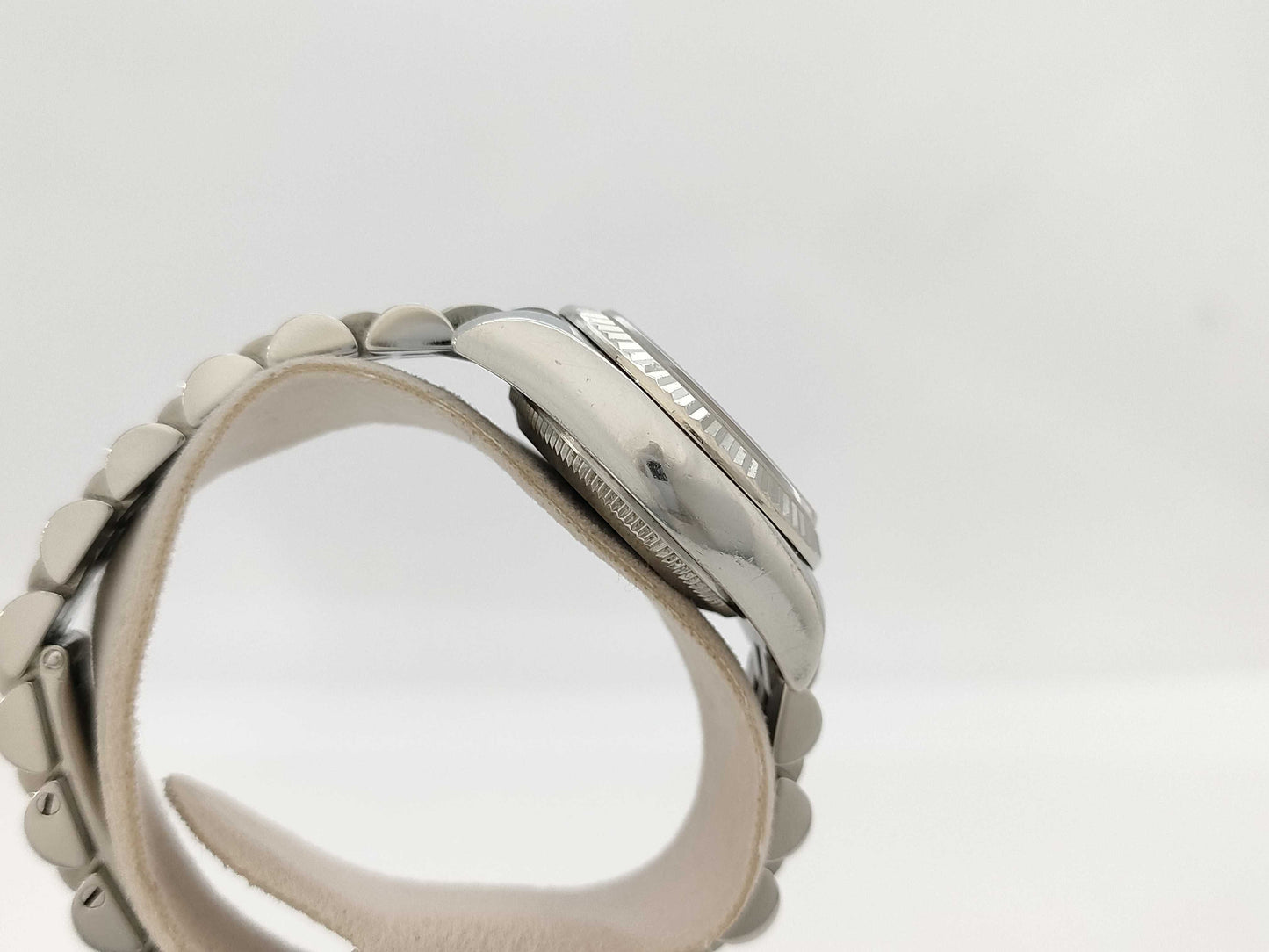 ROLEX 179174 Z314742 Black Sunbeam Women's Watch