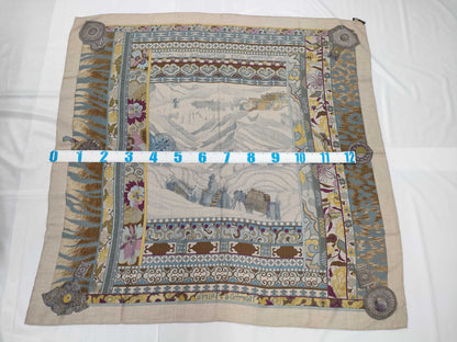 HERMES Carre La femme aux semelles de vent Scarf Scarf