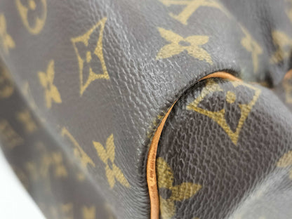 LOUIS VUITTON Monogram M41108 Speedy 30 Handbag with Cadena