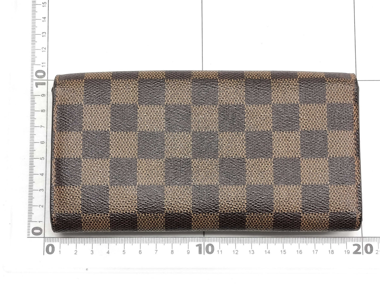 LOUIS VUITTON Damier Portefeuille Sarah Wallet