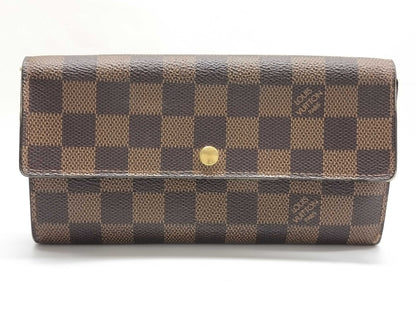 LOUIS VUITTON Damier Portefeuille Sarah Wallet
