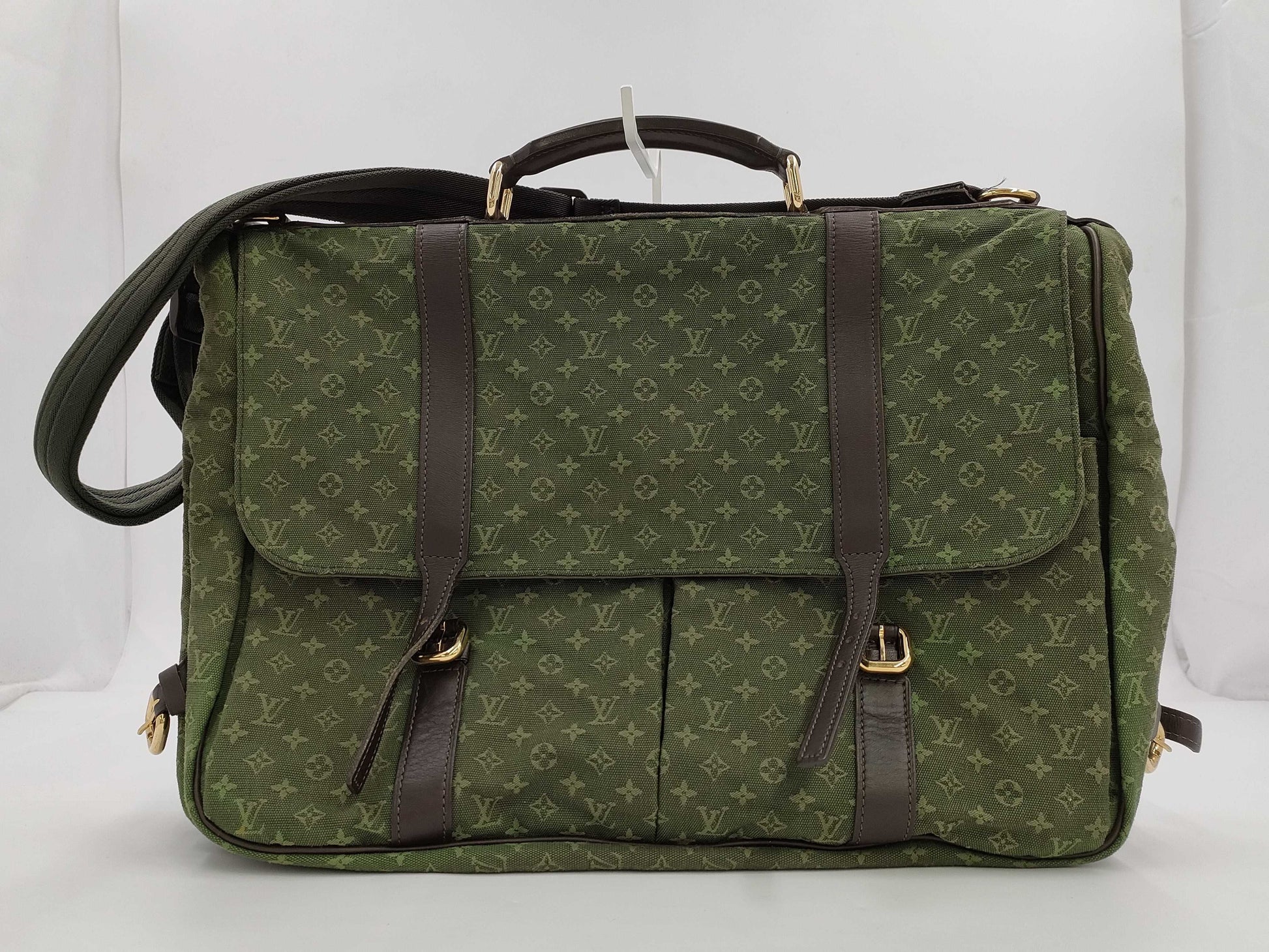 LOUIS VUITTON Monogram Mini Run Sac Maman Bag