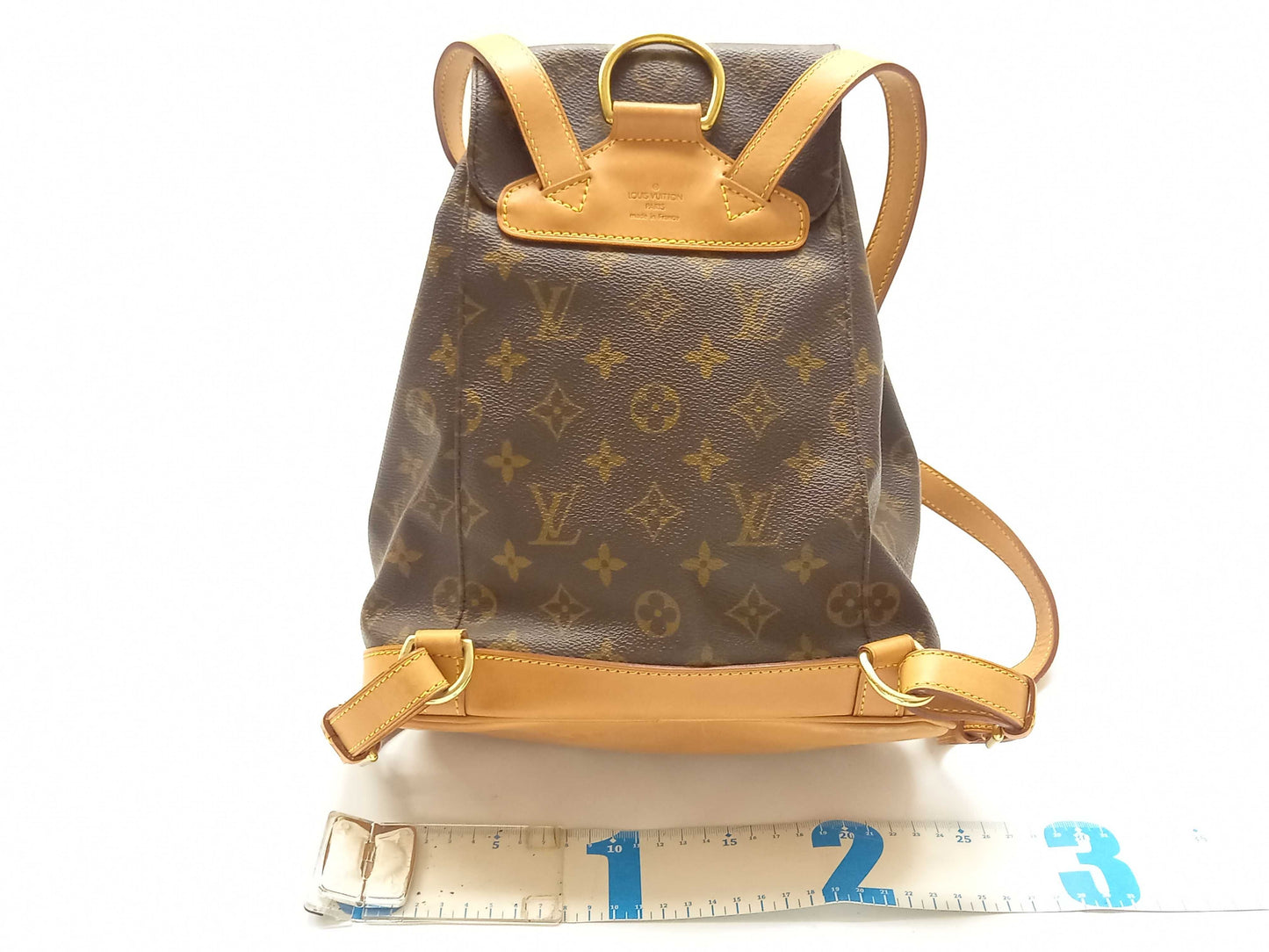 LOUIS VUITTON Monogram M51136 Montsouris MM Backpack with Box
