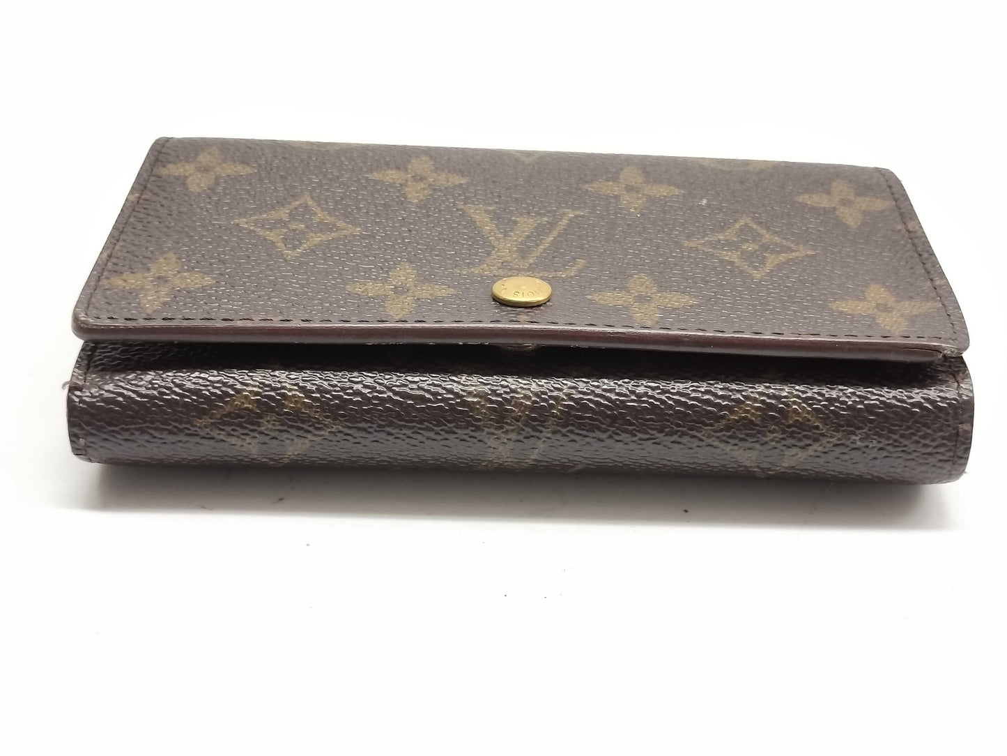 LOUIS VUITTON Monogram Porte Monnaie Viet Tresor Wallet