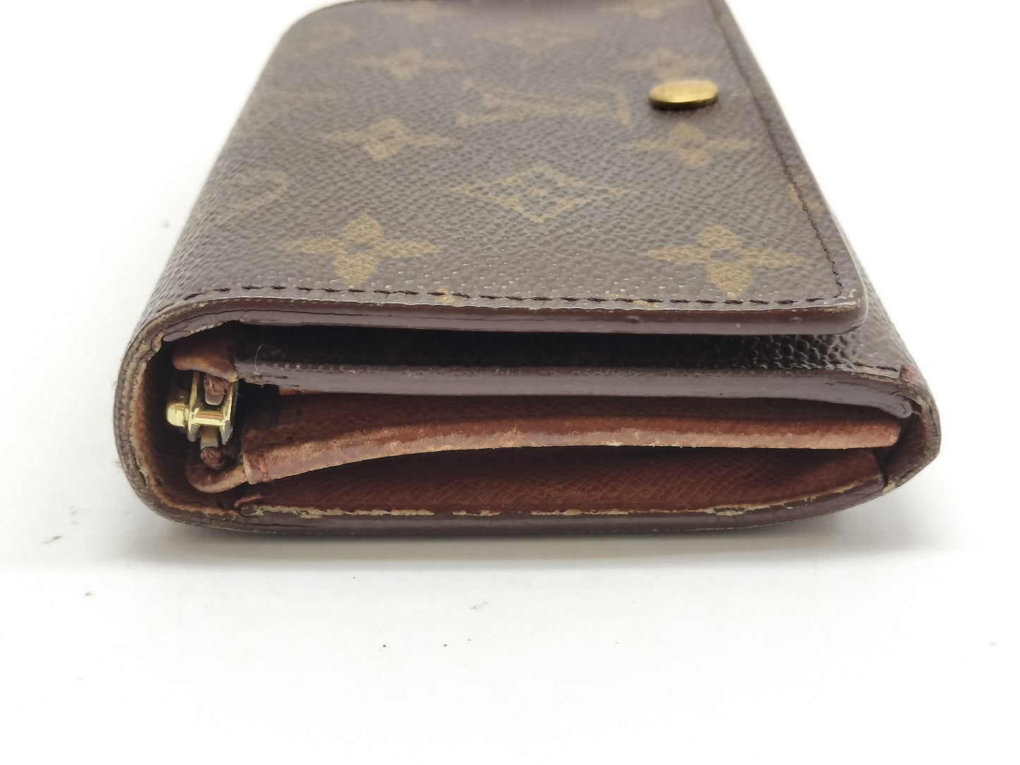 LOUIS VUITTON Monogram Porte Monnaie Viet Tresor Wallet