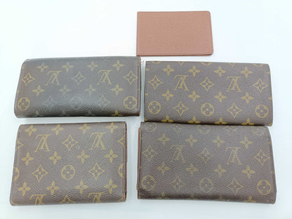 LOUIS VUITTON Monogram Wallet/Pass Case Various *5 pieces Wallet