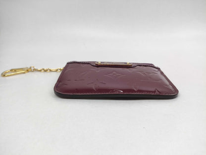 LOUIS VUITTON Vernis M93560/Vernis Pochette Cle Violette Coin Case