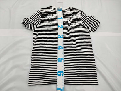 MONCLER Striped Logo T-Shirt *Personalized Tops