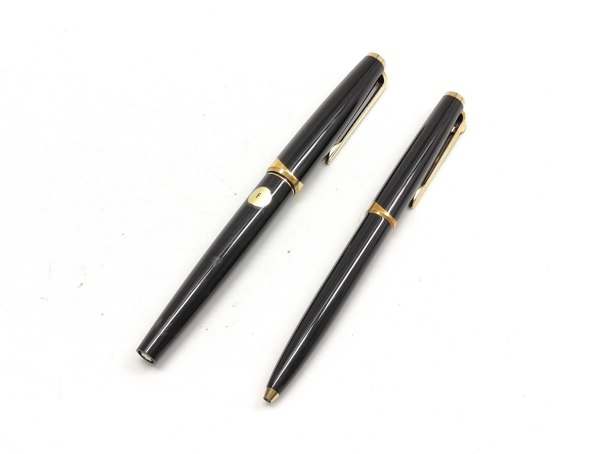 MONTBLANC Montblanc 121 nib 750 fountain pen/181 ballpoint pen