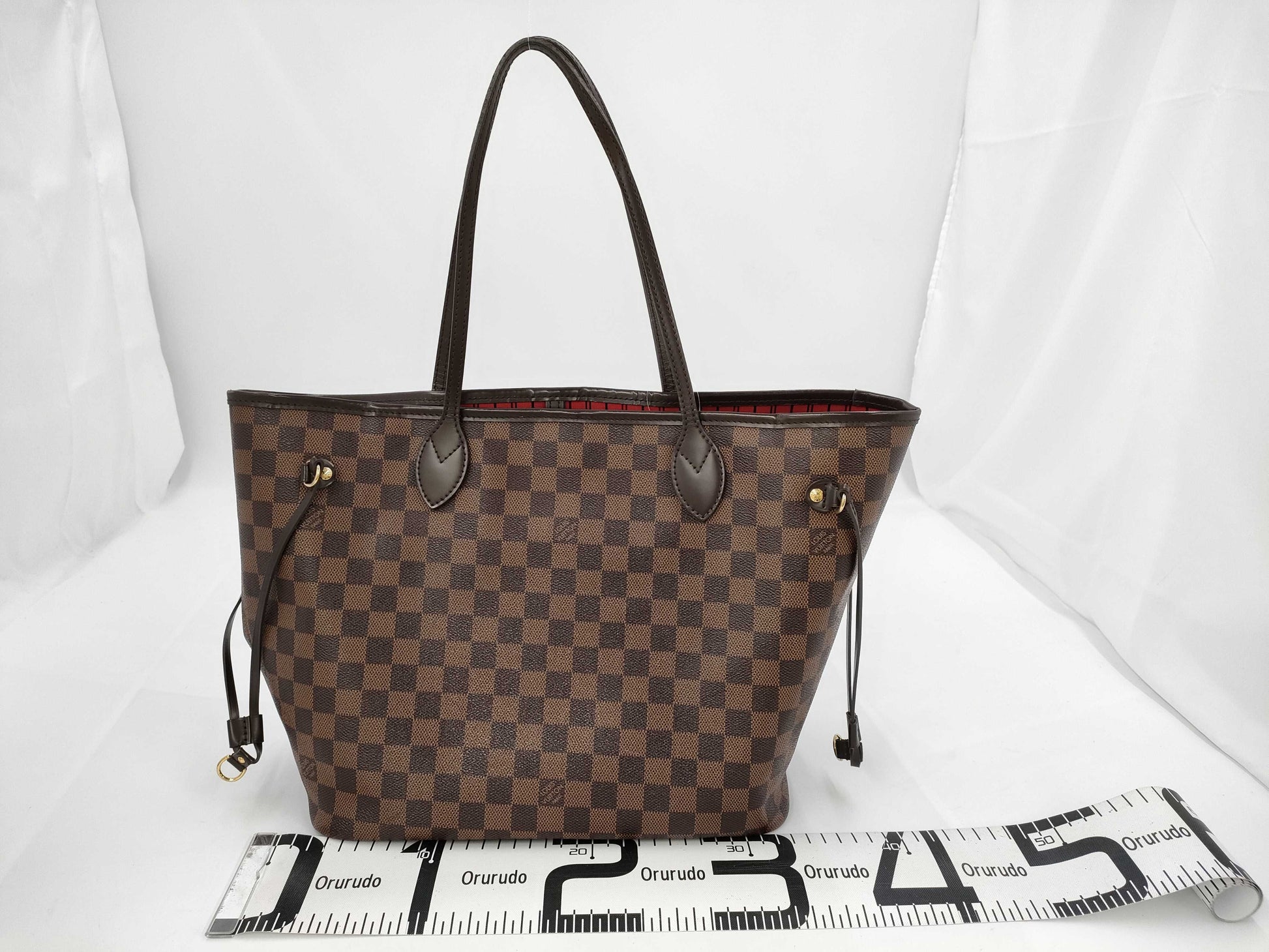 LOUIS VUITTON Damier N41358 Neverful MM Tote Bag