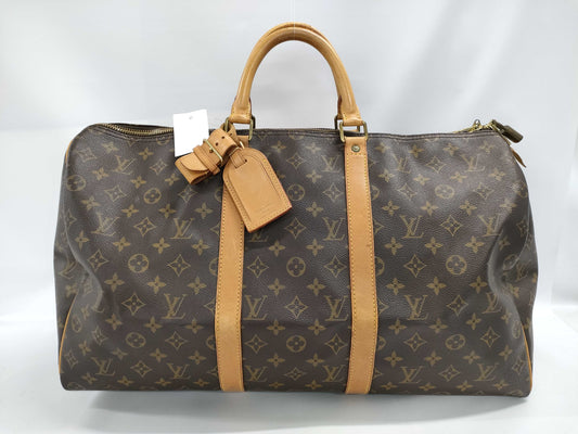 LOUIS VUITTON Monogram M41426 Keypol 50 Boston Bag