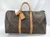 LOUIS VUITTON Monogram M41426 Keypol 50 Boston Bag