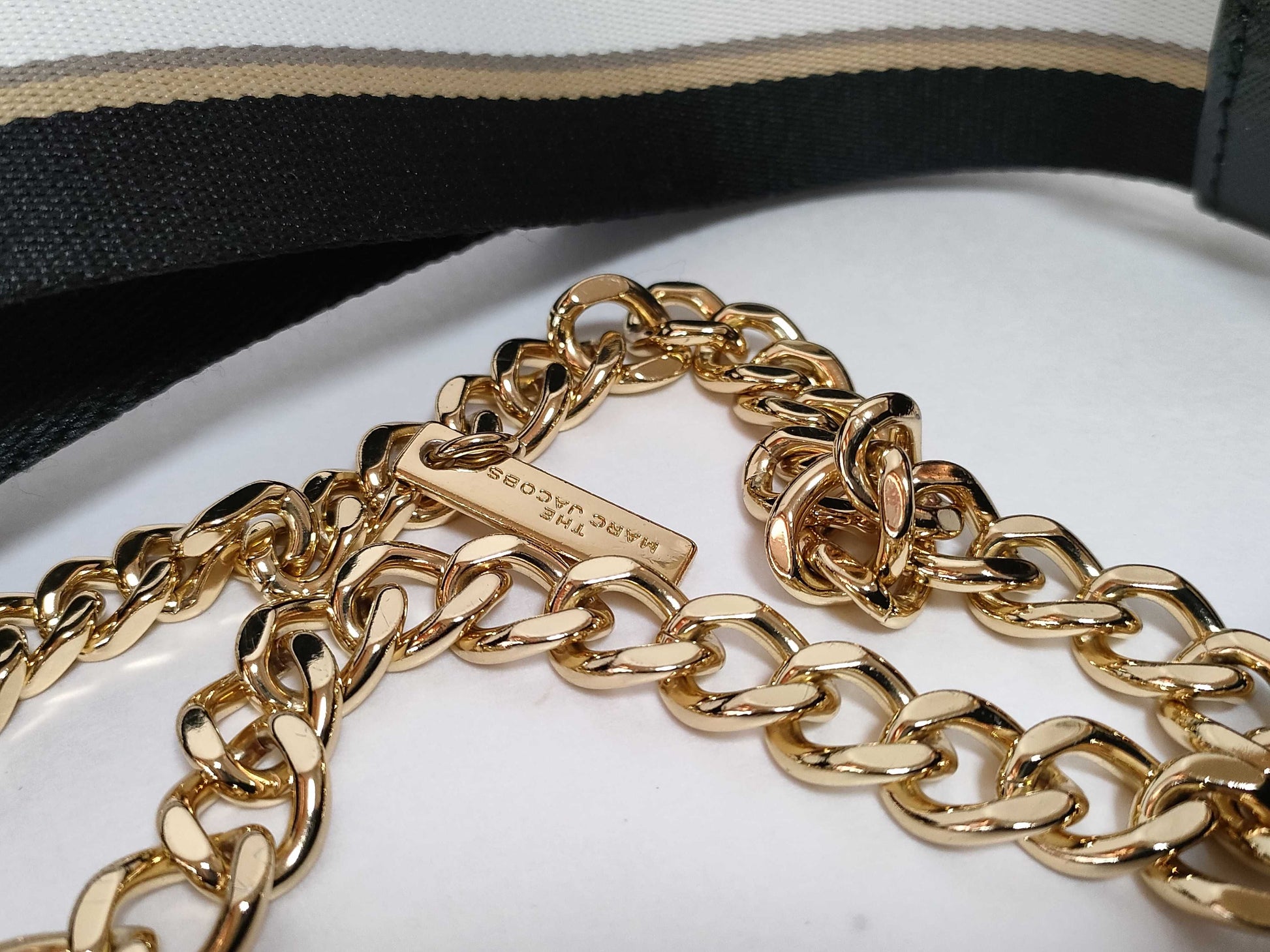 MARC JACOBS Two-Tone Shoulder Bag Shoulder Bag