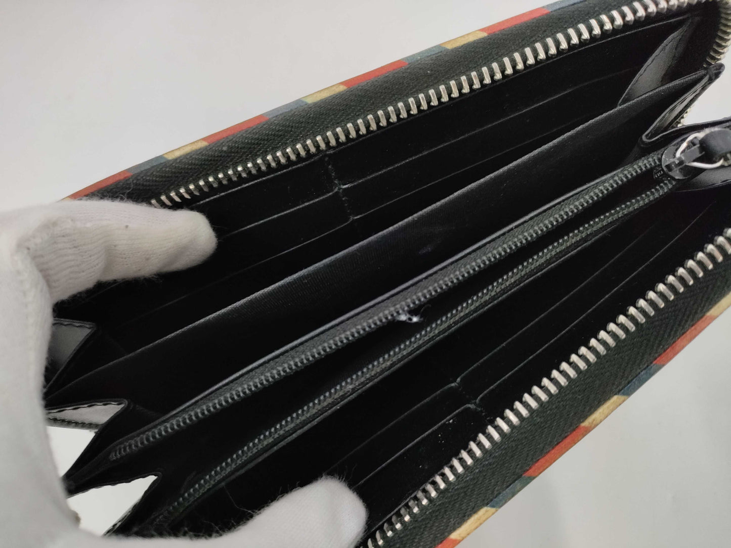 GUCCI GUCCI Long Wallet GG Supreme Night Courier 496342・0959 Wallet Wallet