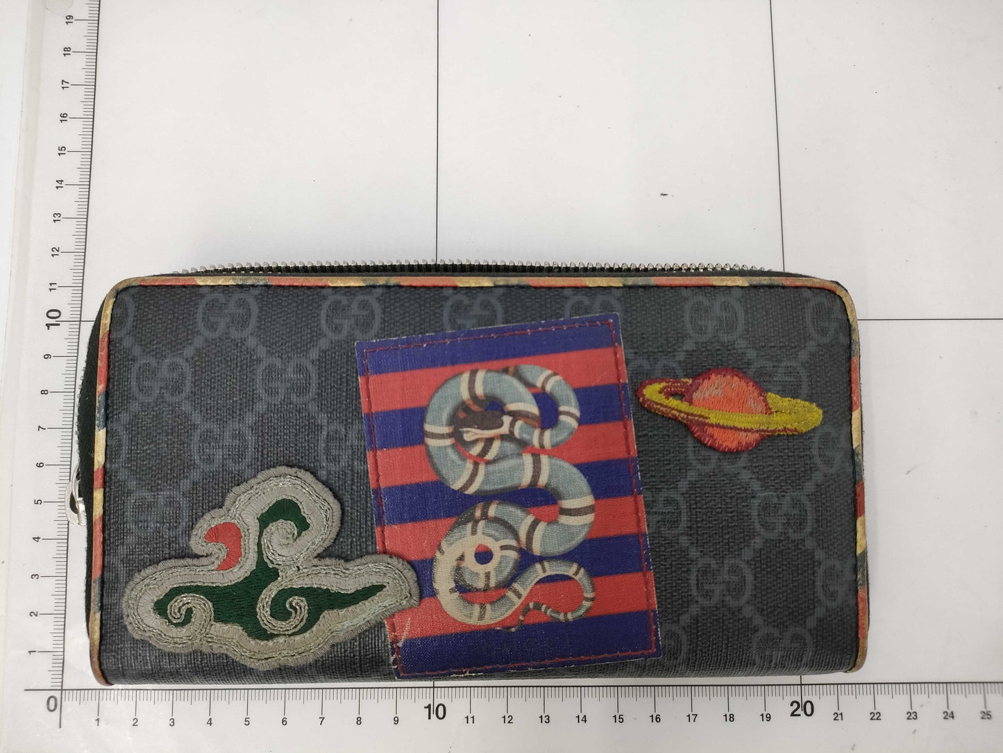 GUCCI GUCCI Long Wallet GG Supreme Night Courier 496342・0959 Wallet Wallet