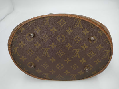 LOUIS VUITTON Monogram T42238 Bucket PM USA Tote Bag