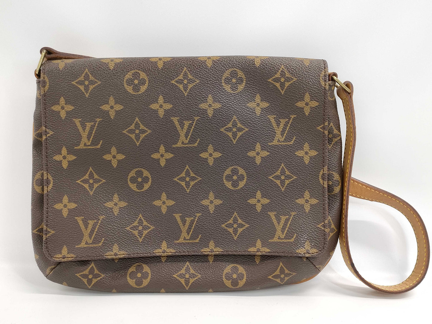 LOUIS VUITTON Monogram M51388 Musette Tango Shoulder Bag