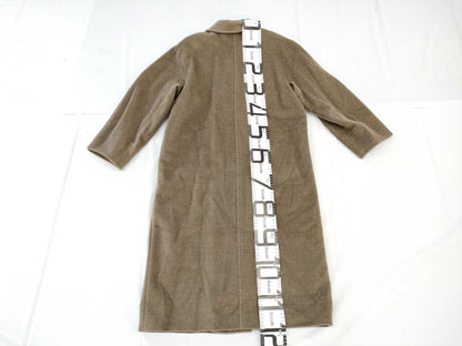 Max Mara Long Coat Beige Wool Coat