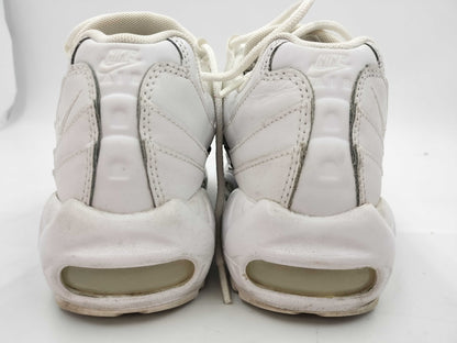 NIKE AIR MAX 95 24.0cm White 307960-108 Sneakers
