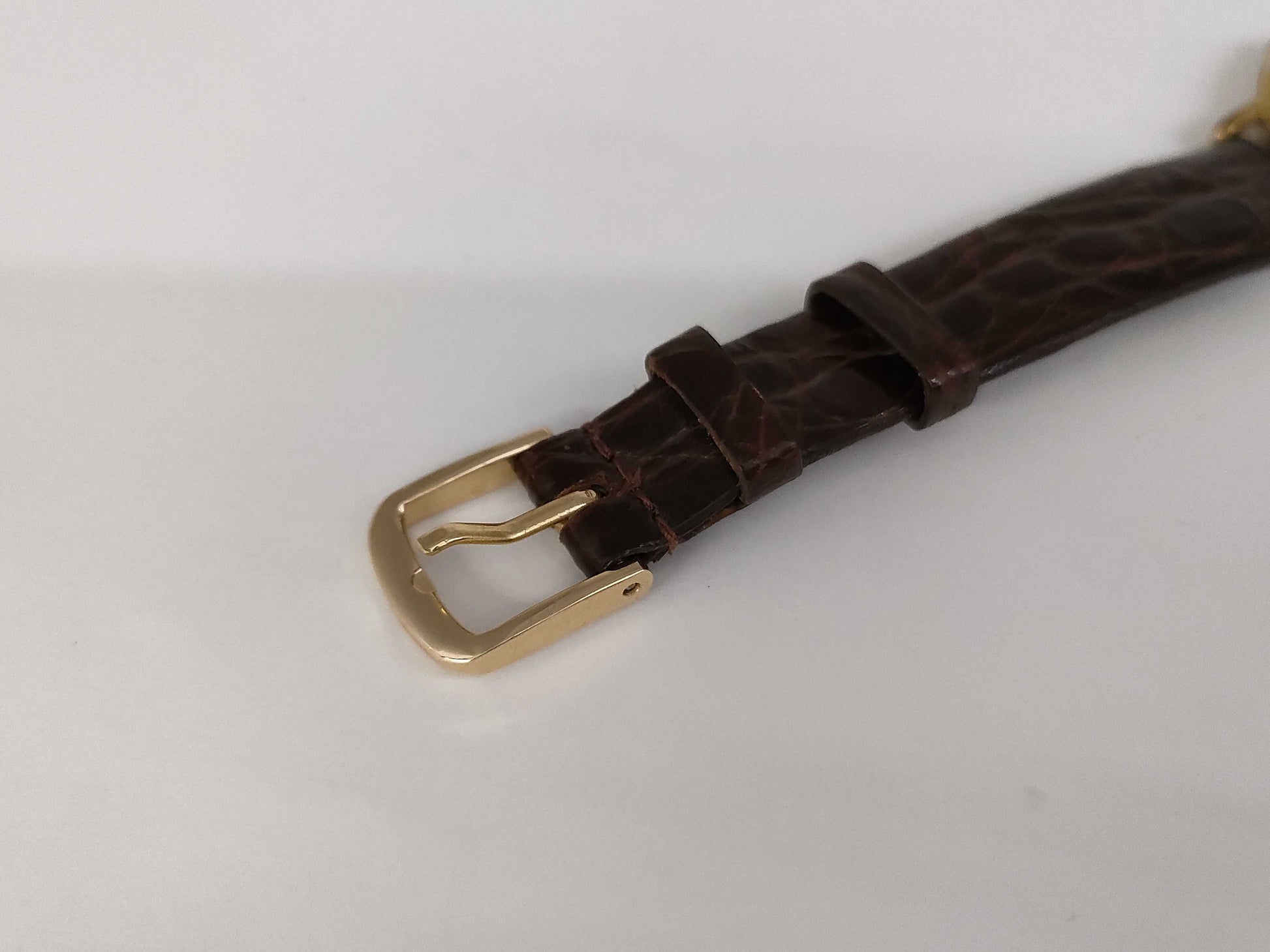 OMEGA Devil Leather Strap Women's Watch