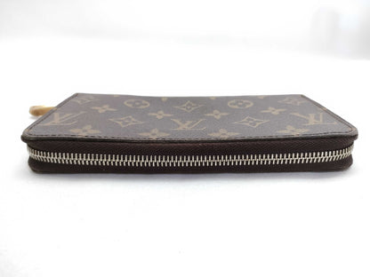 LOUIS VUITTON Monogram Zippy Wallet Round Wallet