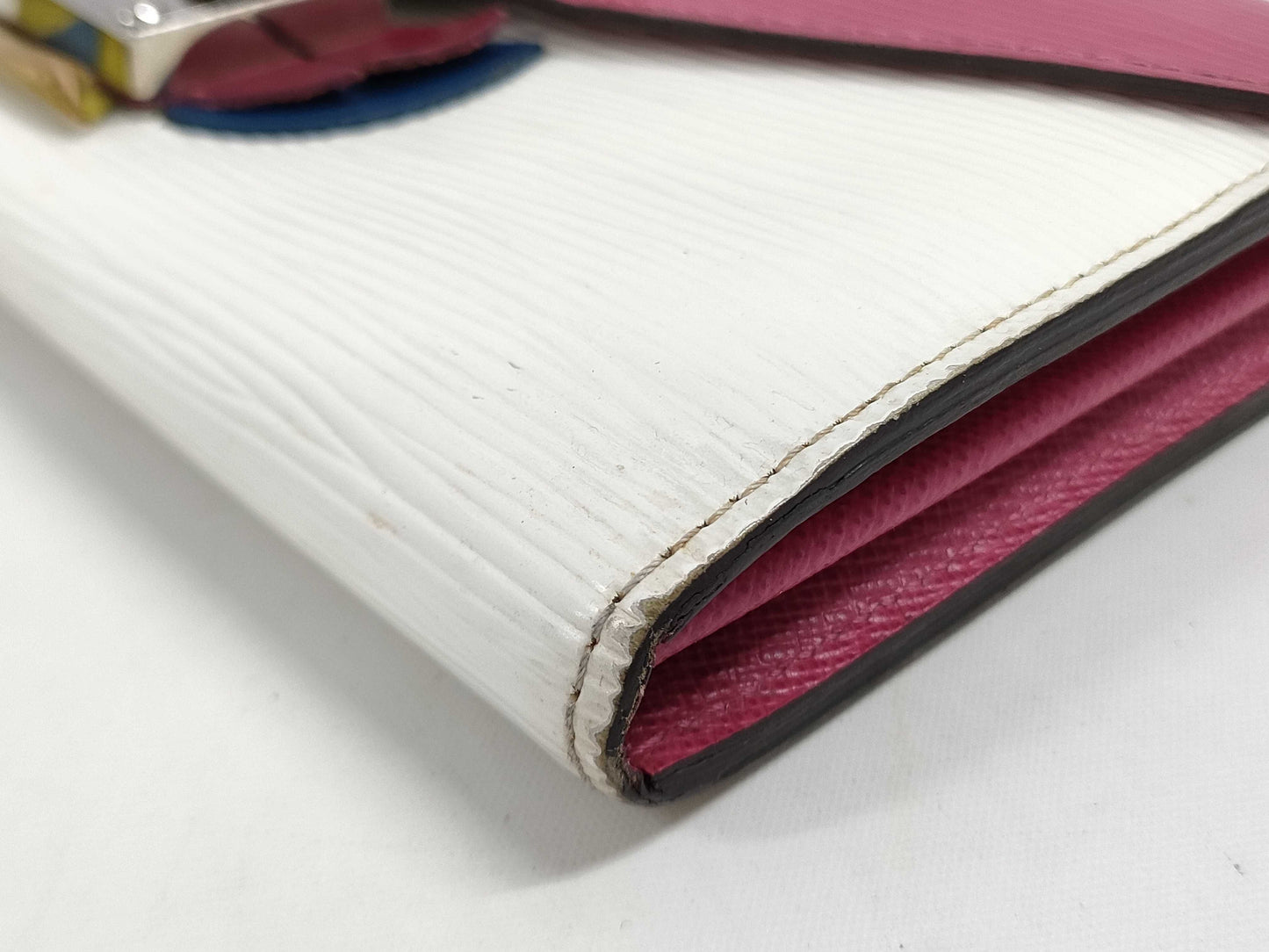 LOUIS VUITTON Epi Tribal Mask Sarah Wallet