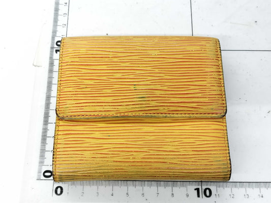 LOUIS VUITTON Epi Portomone Bier Cult Credit Folding Wallet Wallet