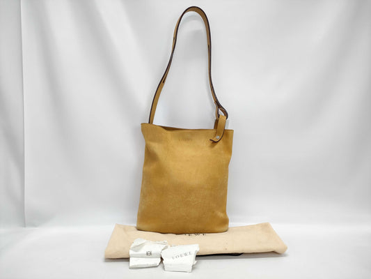 LOEWE Leather Tote One-Shoulder Shoulder Bag