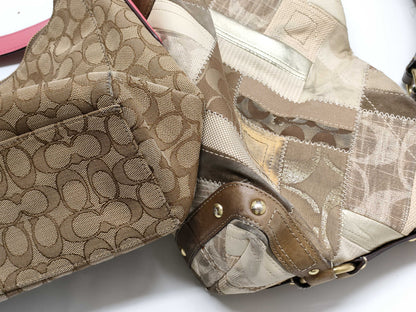 COACH Signature Patchwork 12523/F58284 Bag Set Shoulder Bag