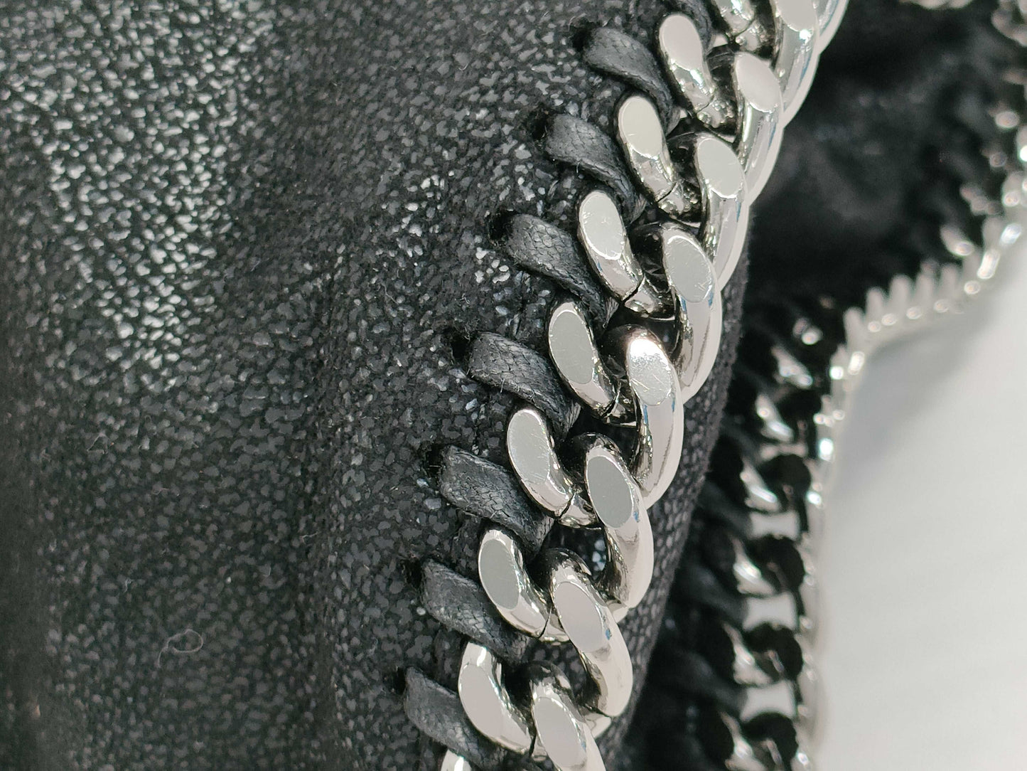 Stella McCartney chain bag, black shoulder bag