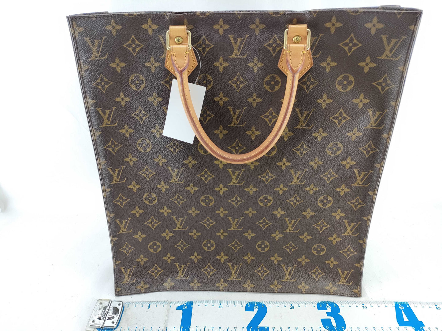 LOUIS VUITTON Monogram M51140 Sac Plat Handbag