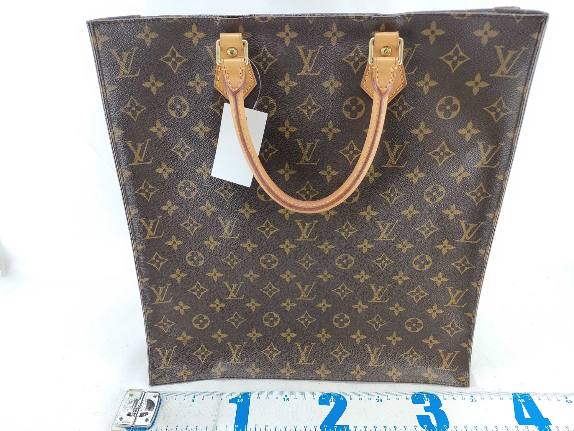LOUIS VUITTON Monogram M51140 Sac Plat Handbag