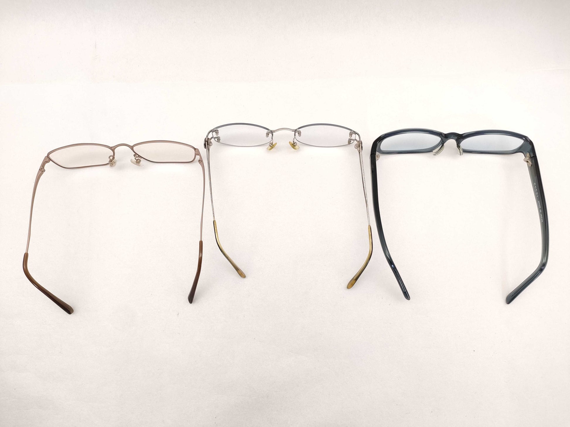 GUCCI/BVLGARI/BOSS Eyeglasses 3-Piece Set Sunglasses/Eyeglasses