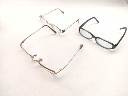 GUCCI/BVLGARI/BOSS Eyeglasses 3-Piece Set Sunglasses/Eyeglasses