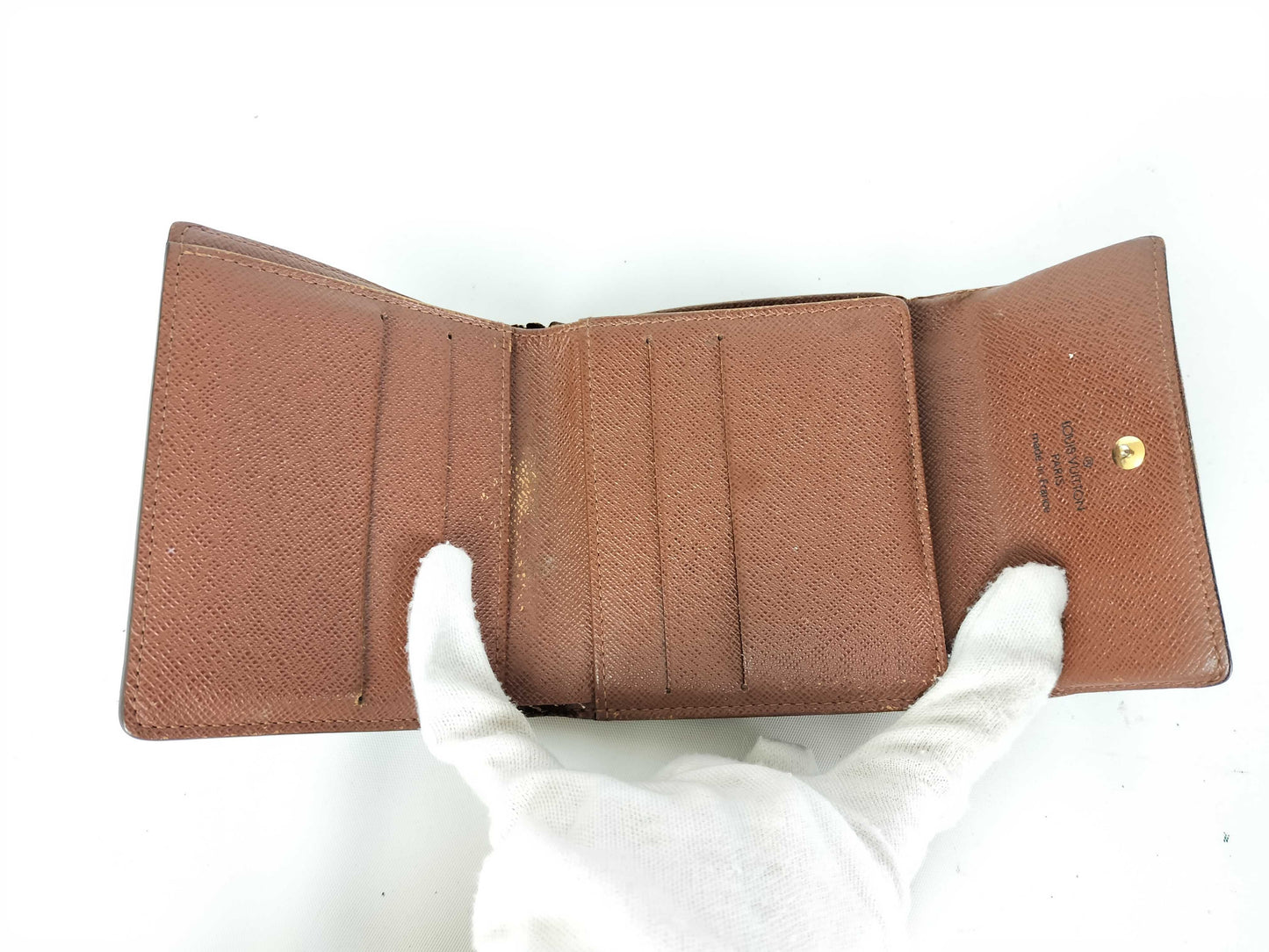 LOUIS VUITTON Monogram *2-piece wallet set