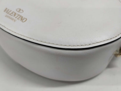 White VLTN Shoulder Bag