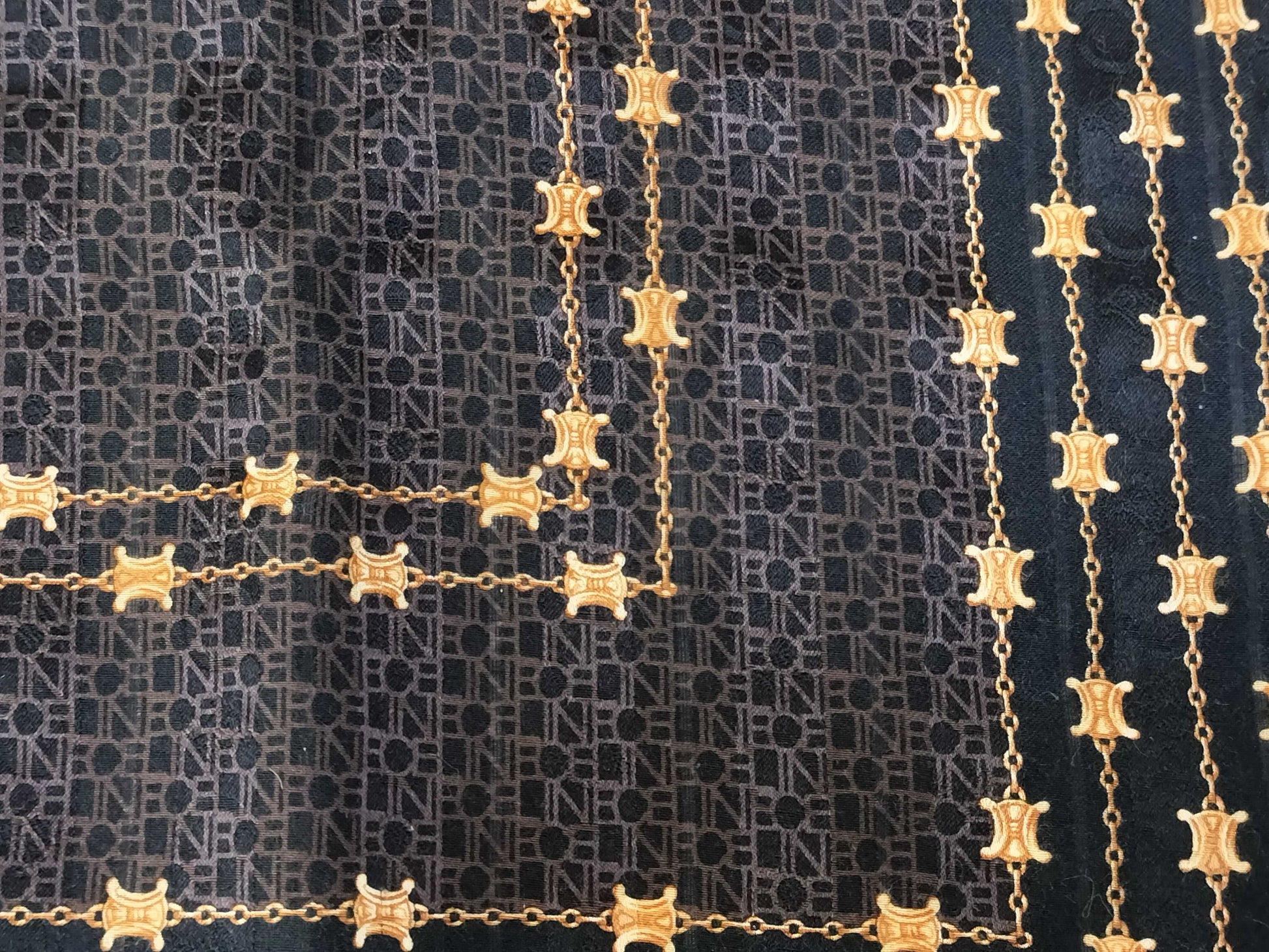 CELINE □CELINE 58×58cm scarf