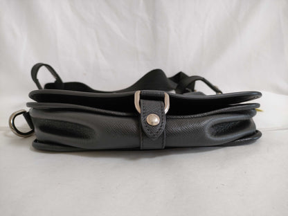 LOUIS VUITTON Taiga Andrei/Black Shoulder Bag