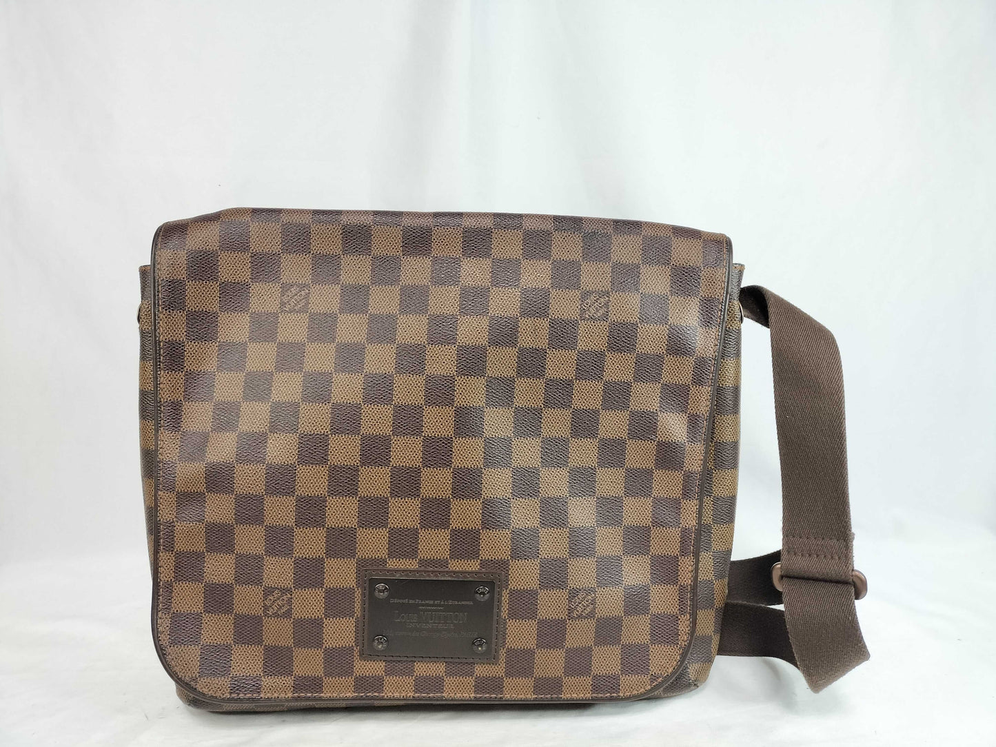 LOUIS VUITTON Damier N51211 Brooklyn MM Shoulder Bag