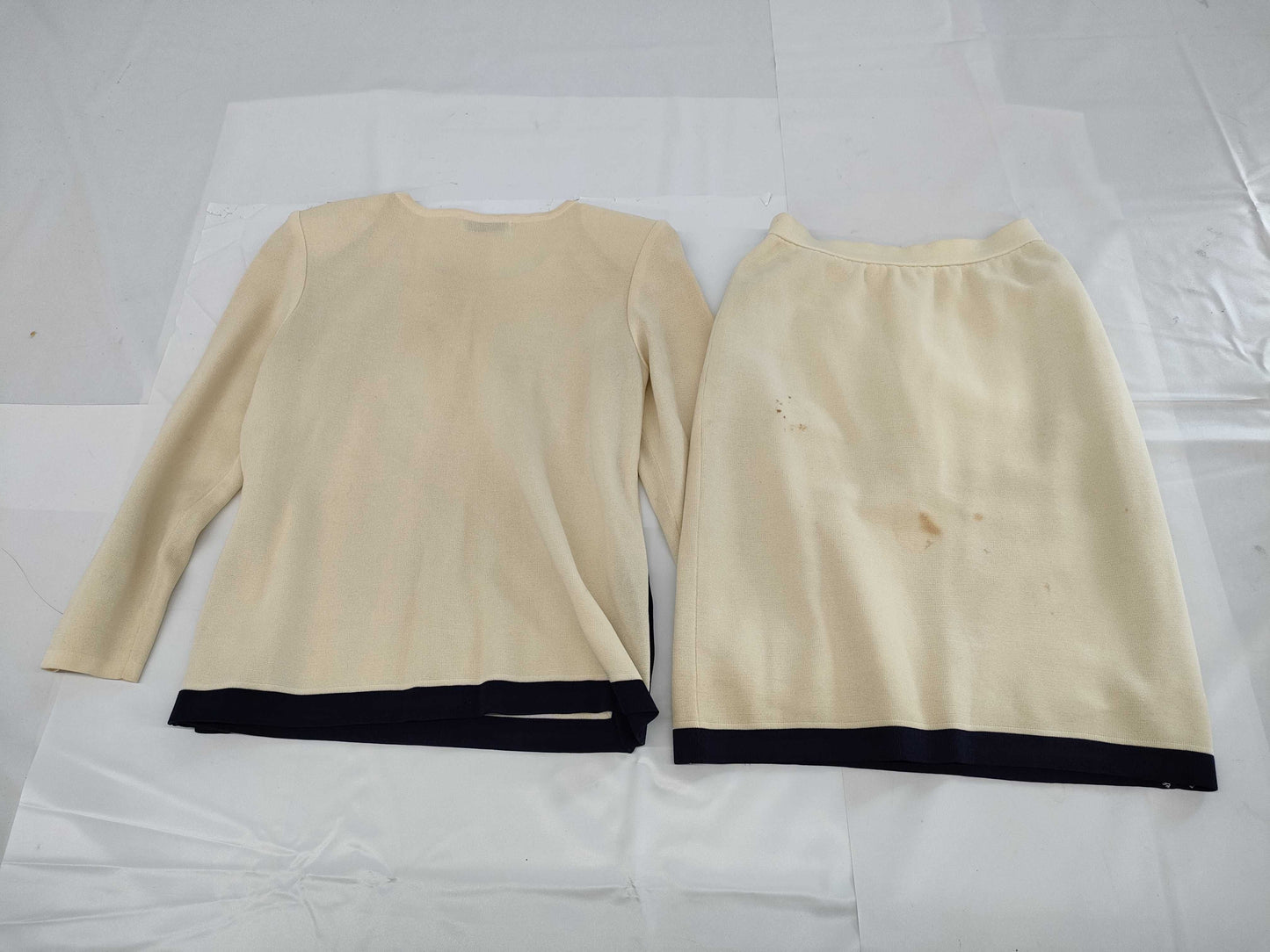 Yves Saint Laurent Set/Gold Buttons/Skirt Dirty Other Apparel