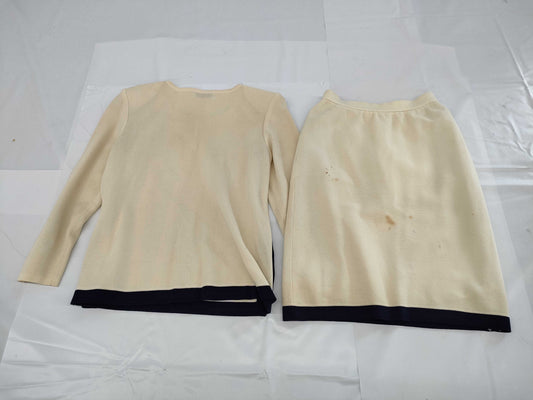 Yves Saint Laurent Set/Gold Buttons/Skirt Dirty Other Apparel