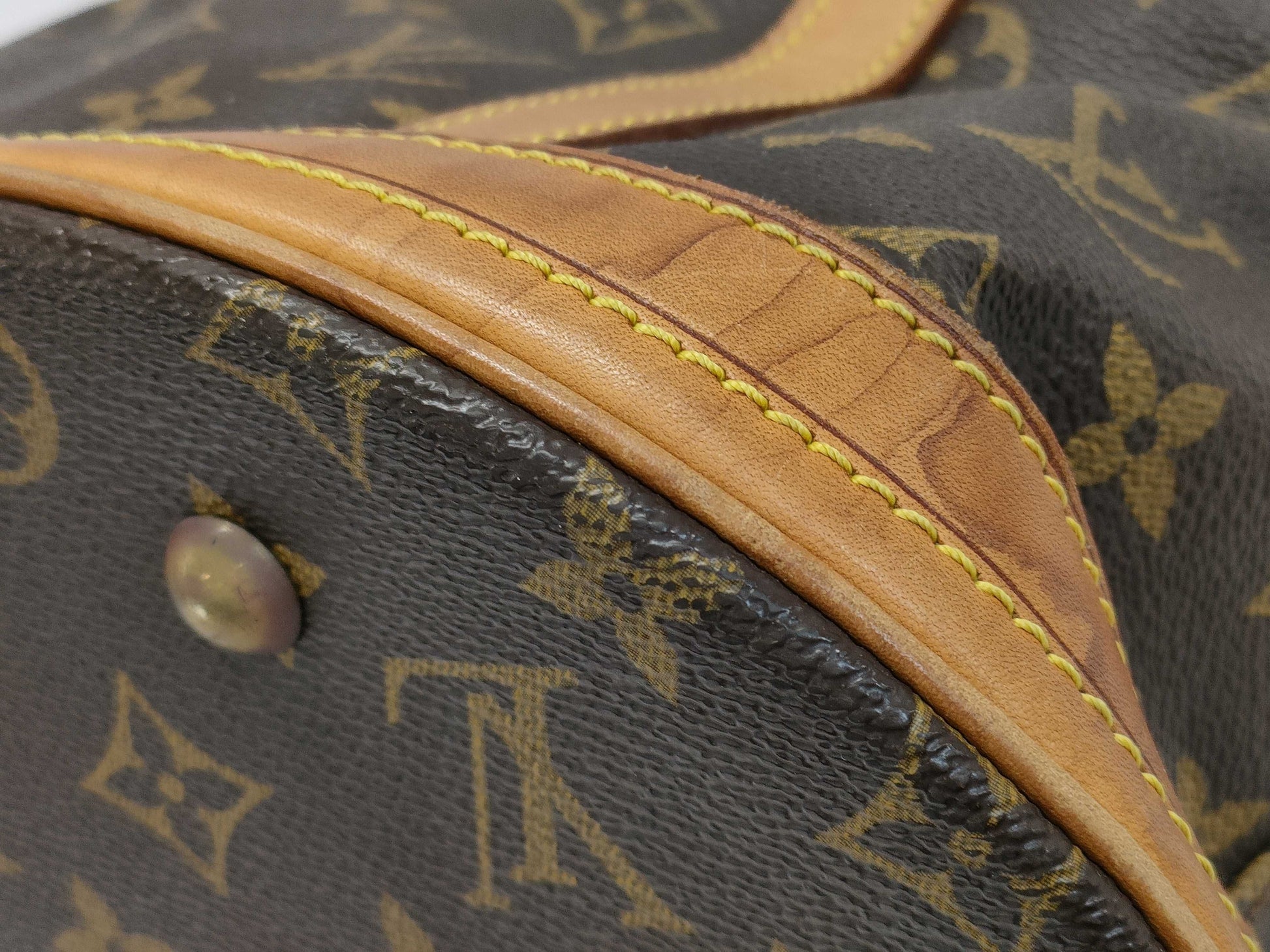 LOUIS VUITTON Monogram Bucket GM Tote Bag